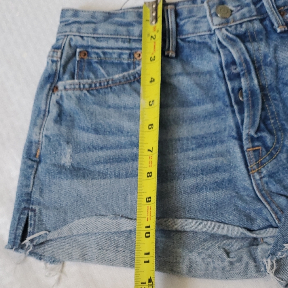 GRLFRND Vintage Wash Short Short  Jean Shorts - Picture 2 of 11